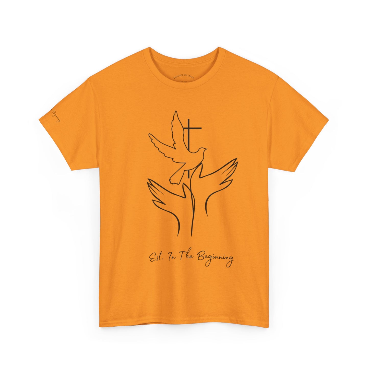 In The Beginning- Unisex Heavy Cotton Tee