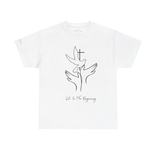 In The Beginning- Unisex Heavy Cotton Tee