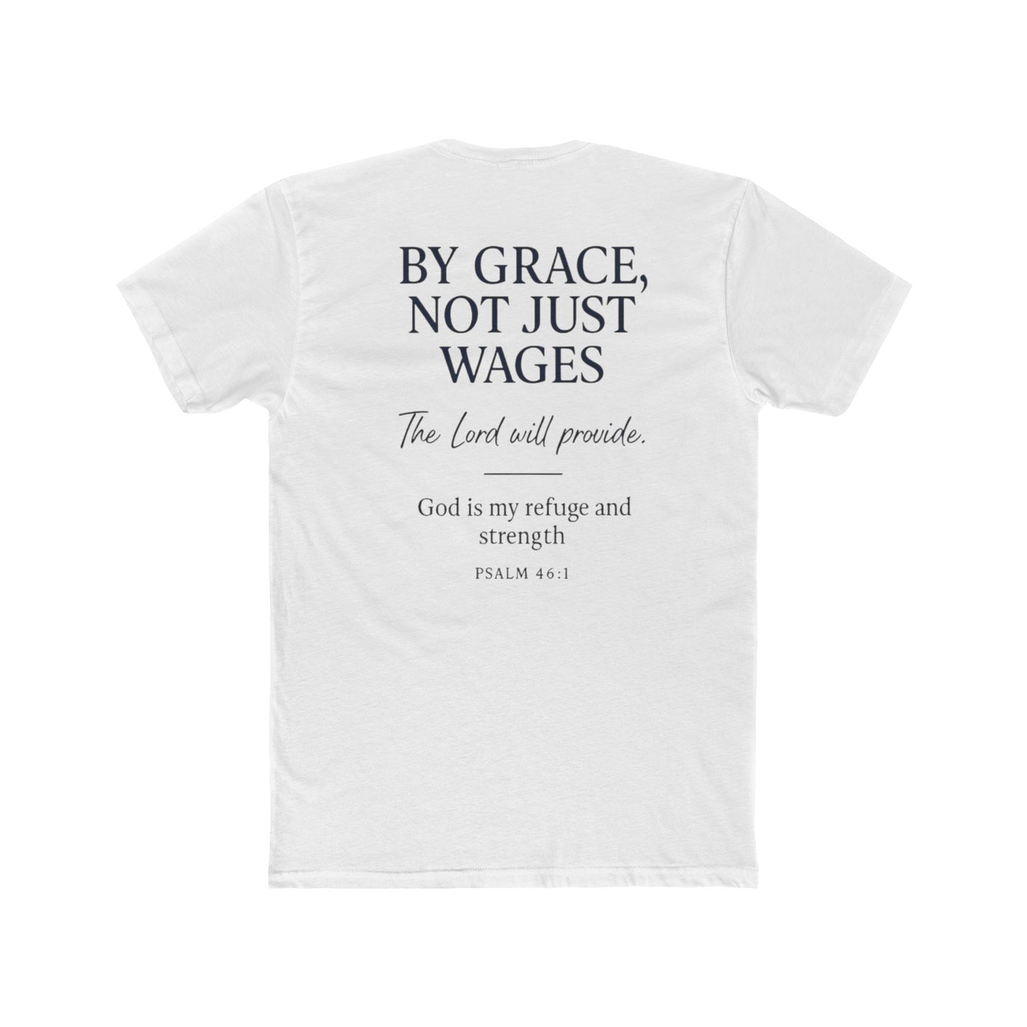 The Lord Will Provide- Unisex Cotton Crew Tee