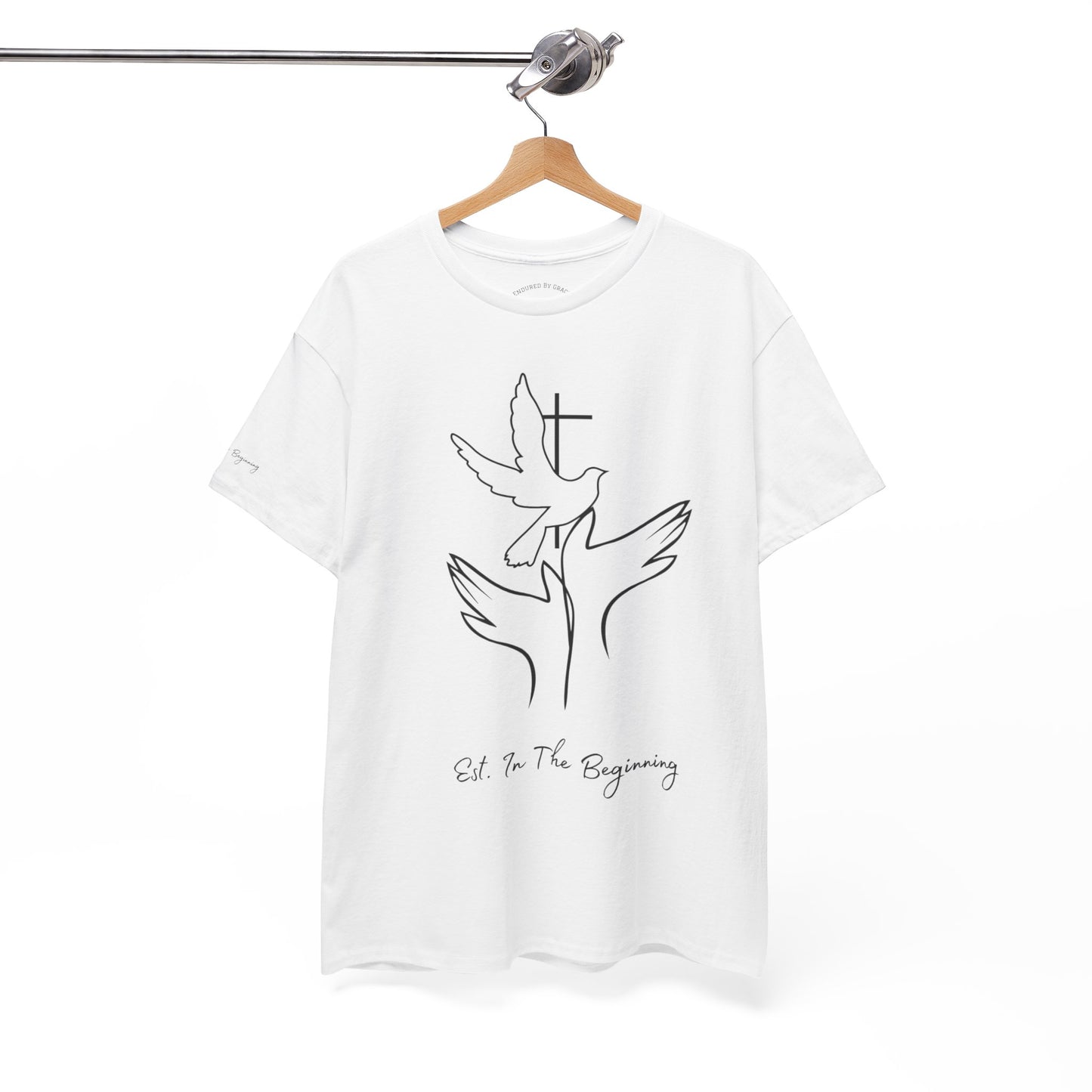 In The Beginning- Unisex Heavy Cotton Tee