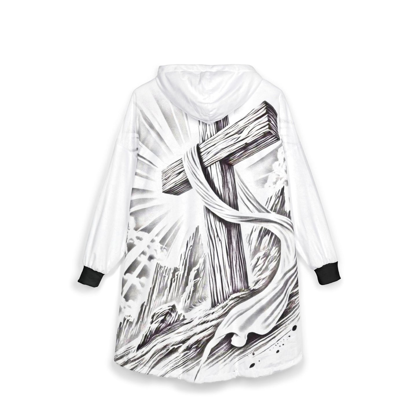 Jesus- Unisex Hooded Blanket