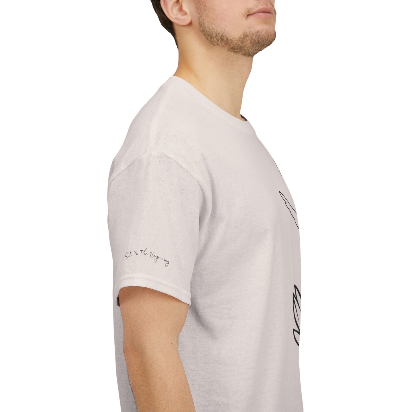In The Beginning- Unisex Heavy Cotton Tee