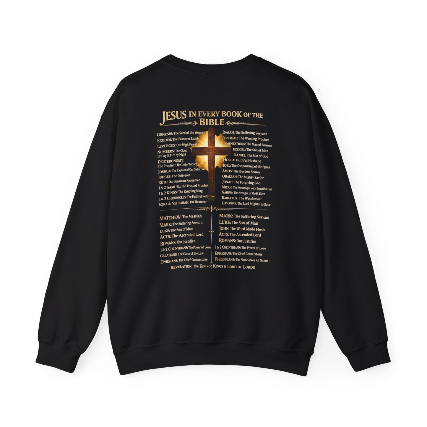He Is Everywhere- Unisex Heavy Blend™ Crewneck Sweatshirt