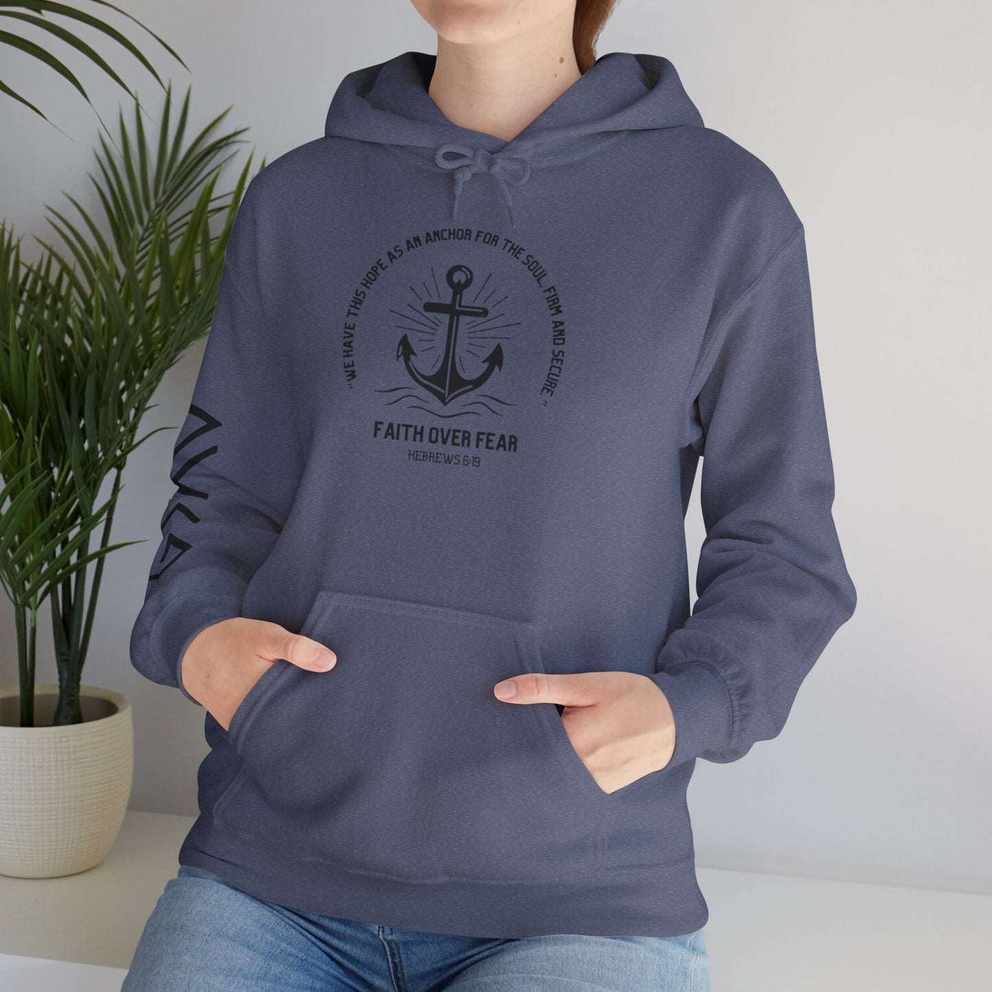 Faith Over Fear- Unisex Heavy Blend™ Hooded Sweatshirt