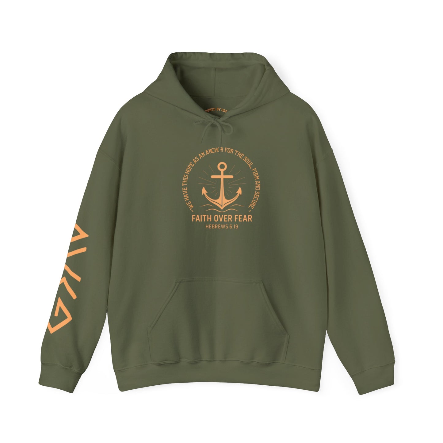 Faith Over Fear- Unisex Heavy Blend™ Hooded Sweatshirt