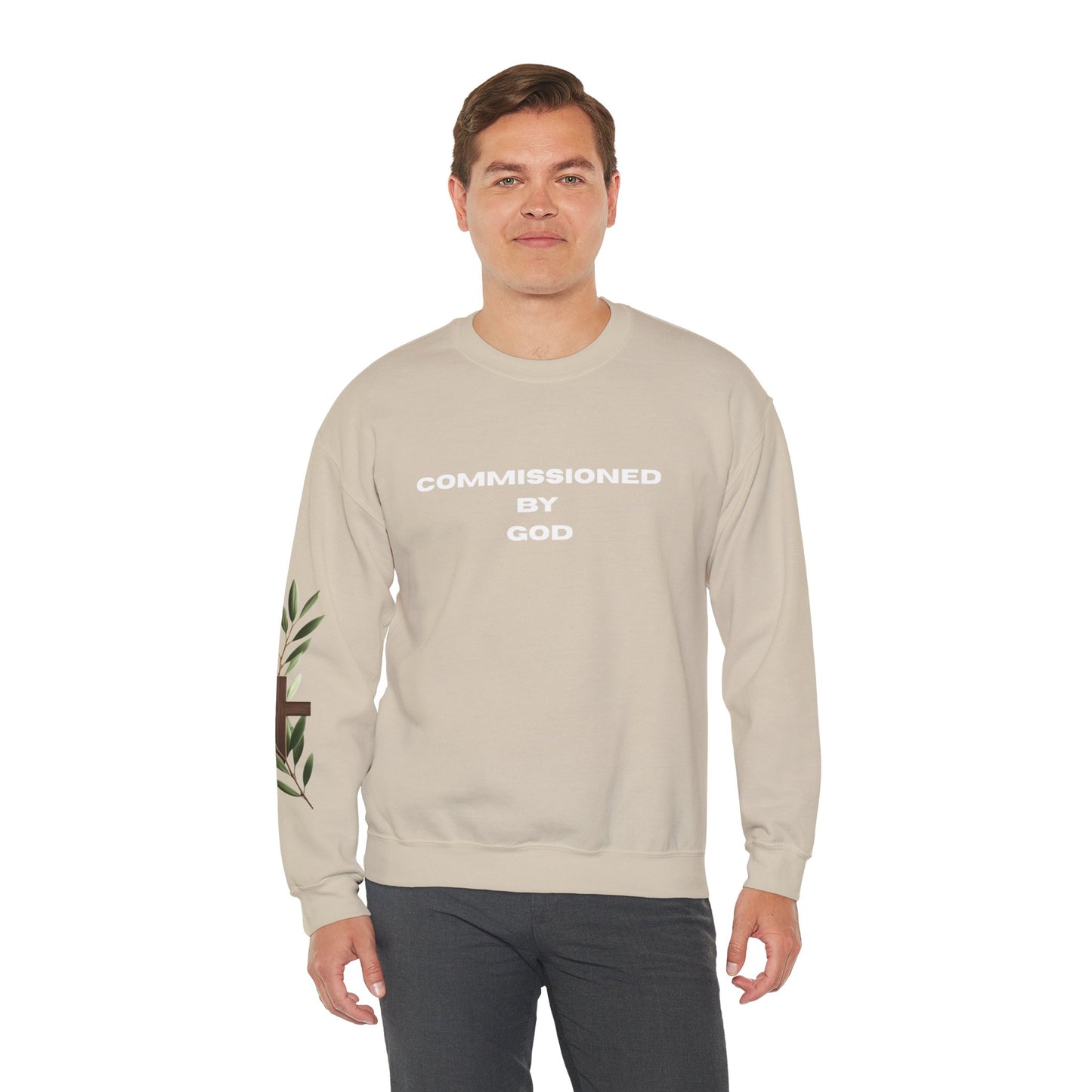 Commissioned By God- Unisex Heavy Blend™ Crewneck Sweatshirt
