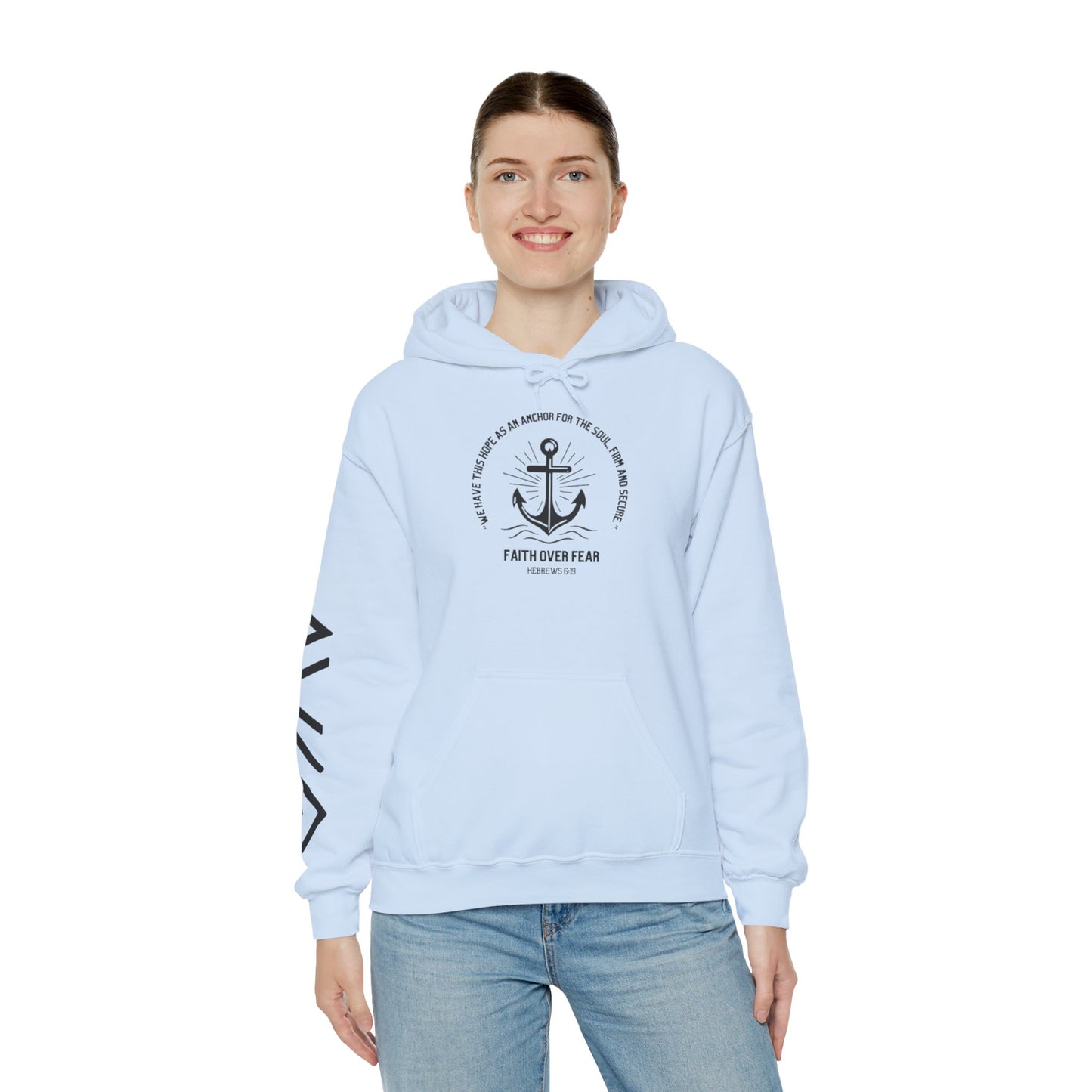 Faith Over Fear- Unisex Heavy Blend™ Hooded Sweatshirt