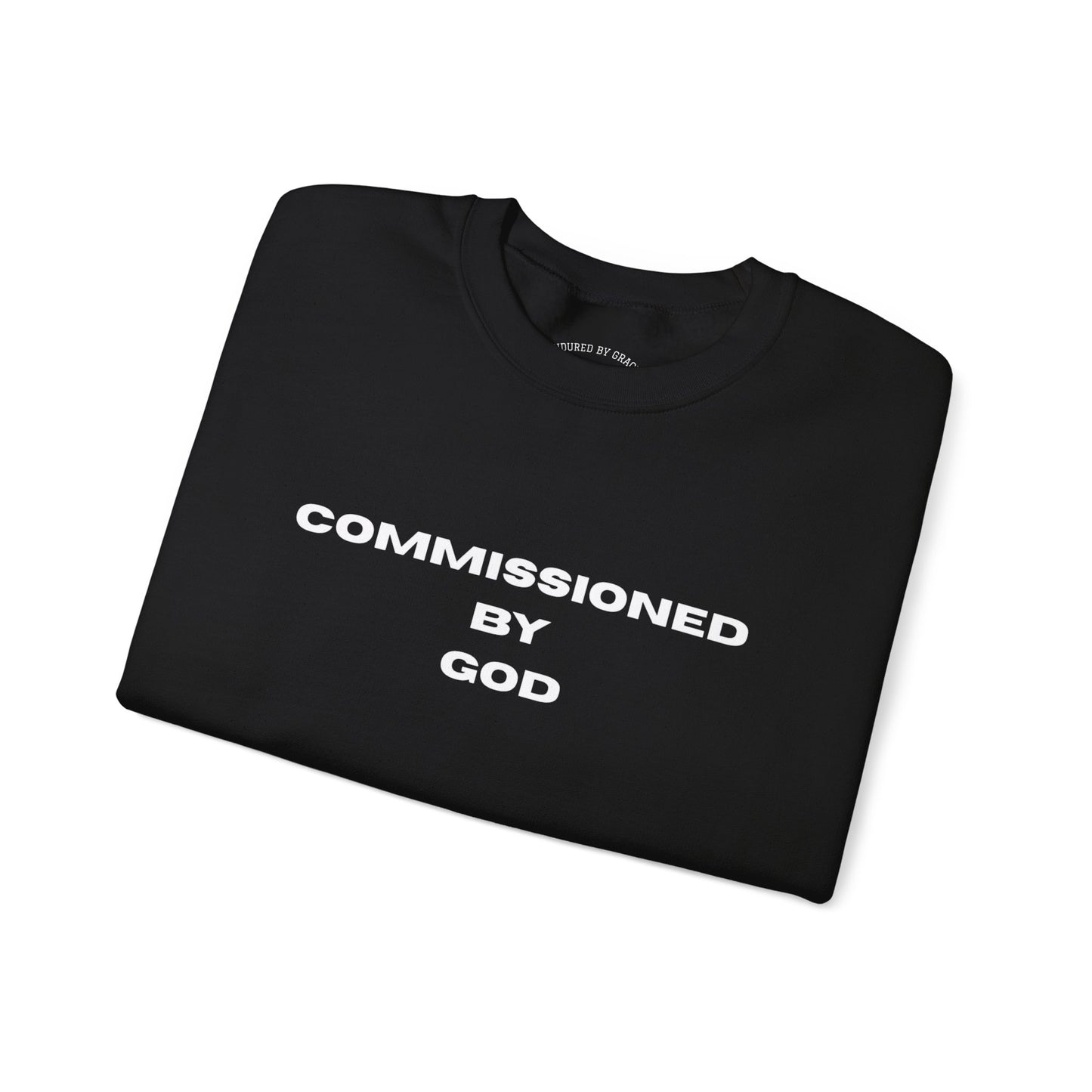 Commissioned By God- Unisex Heavy Blend™ Crewneck Sweatshirt