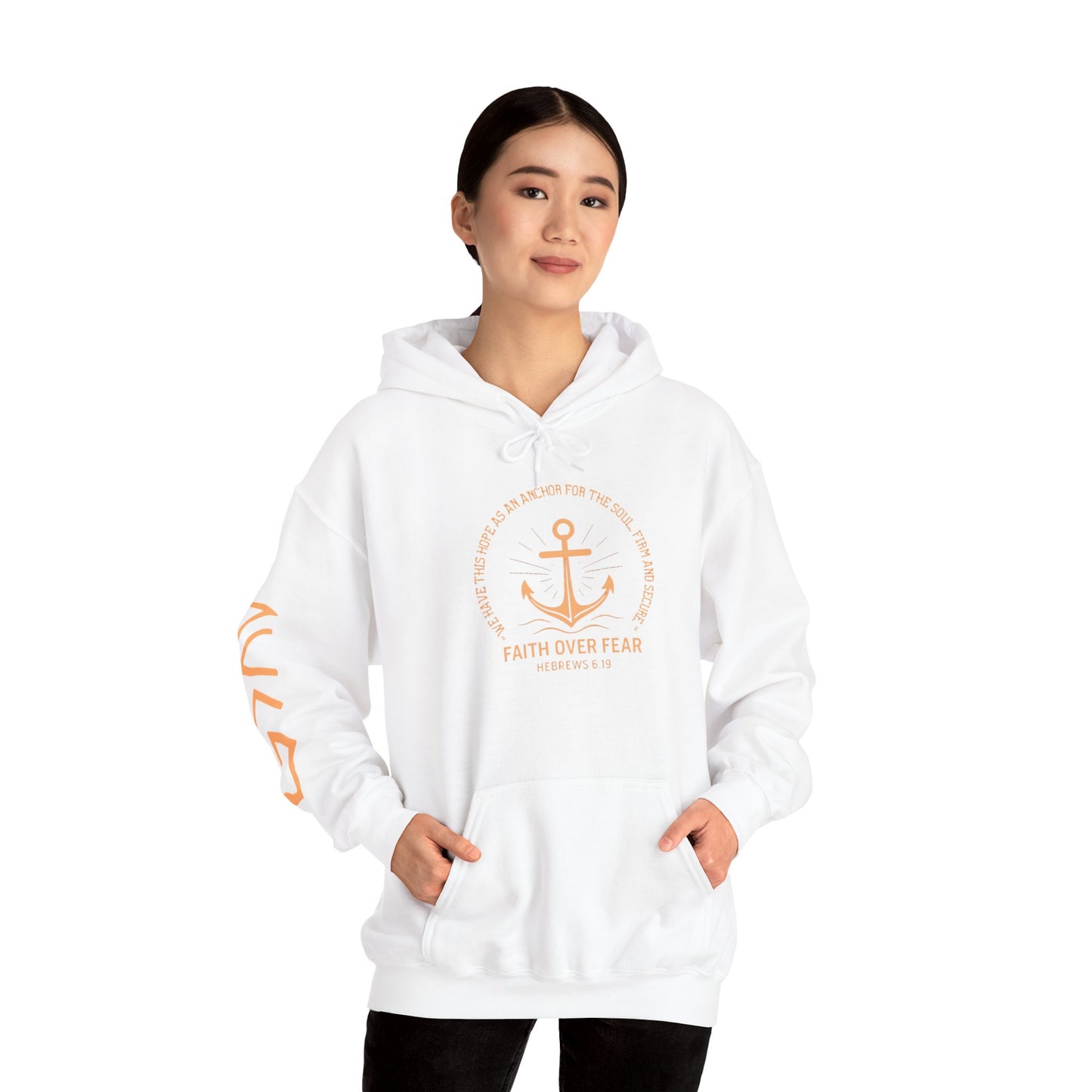 Faith Over Fear- Unisex Heavy Blend™ Hooded Sweatshirt