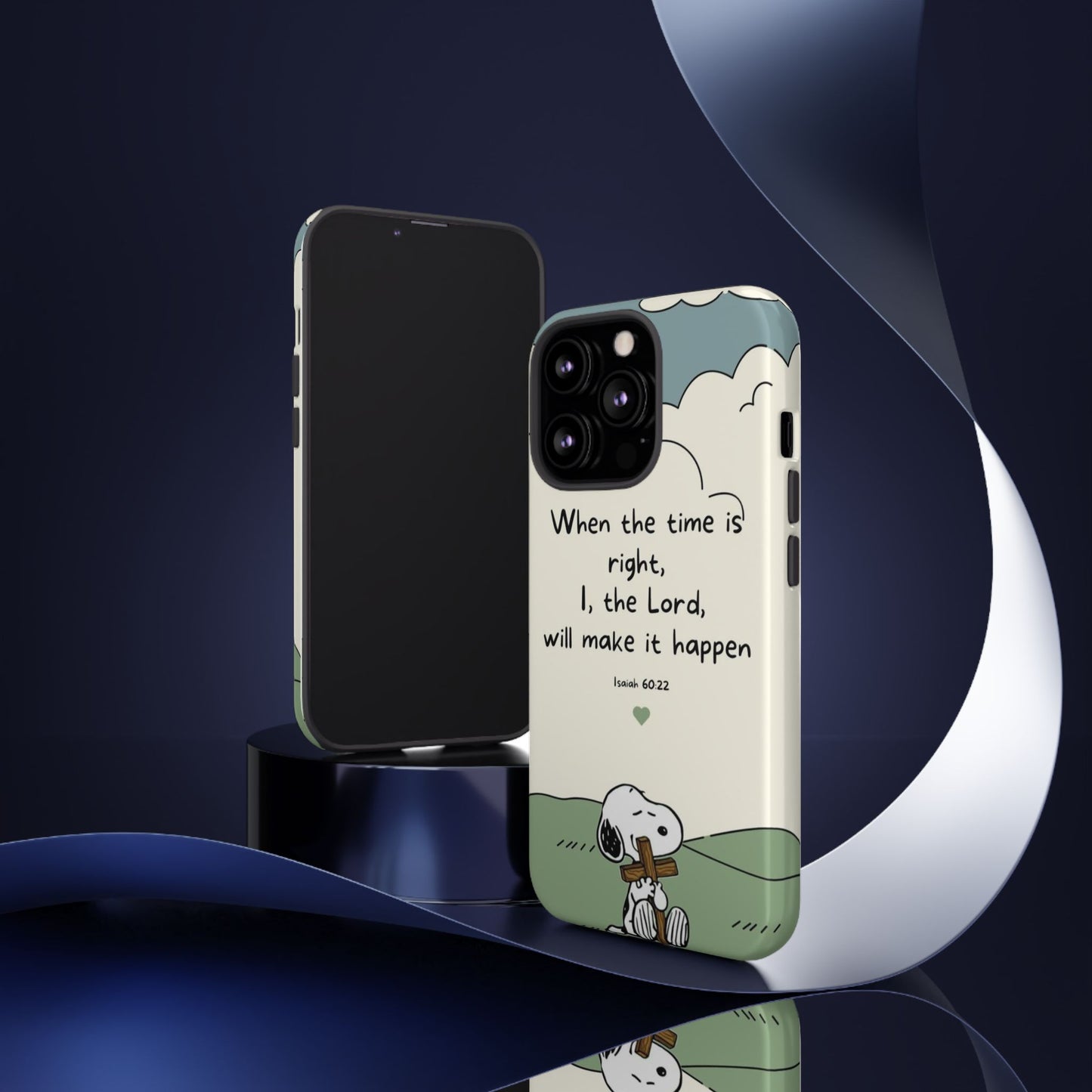 When The Time Is Right- Snoopy Tough Case