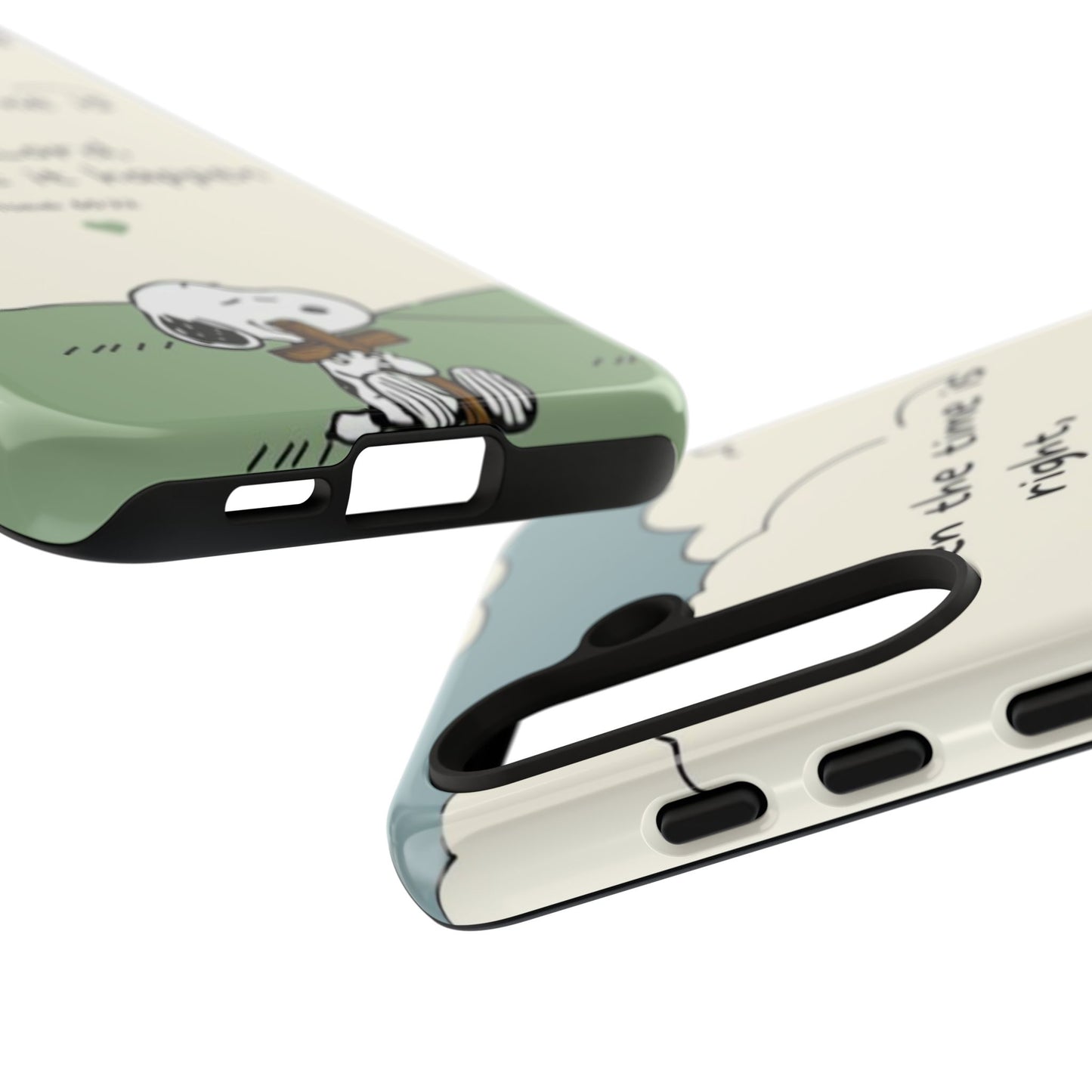 When The Time Is Right- Snoopy Tough Case