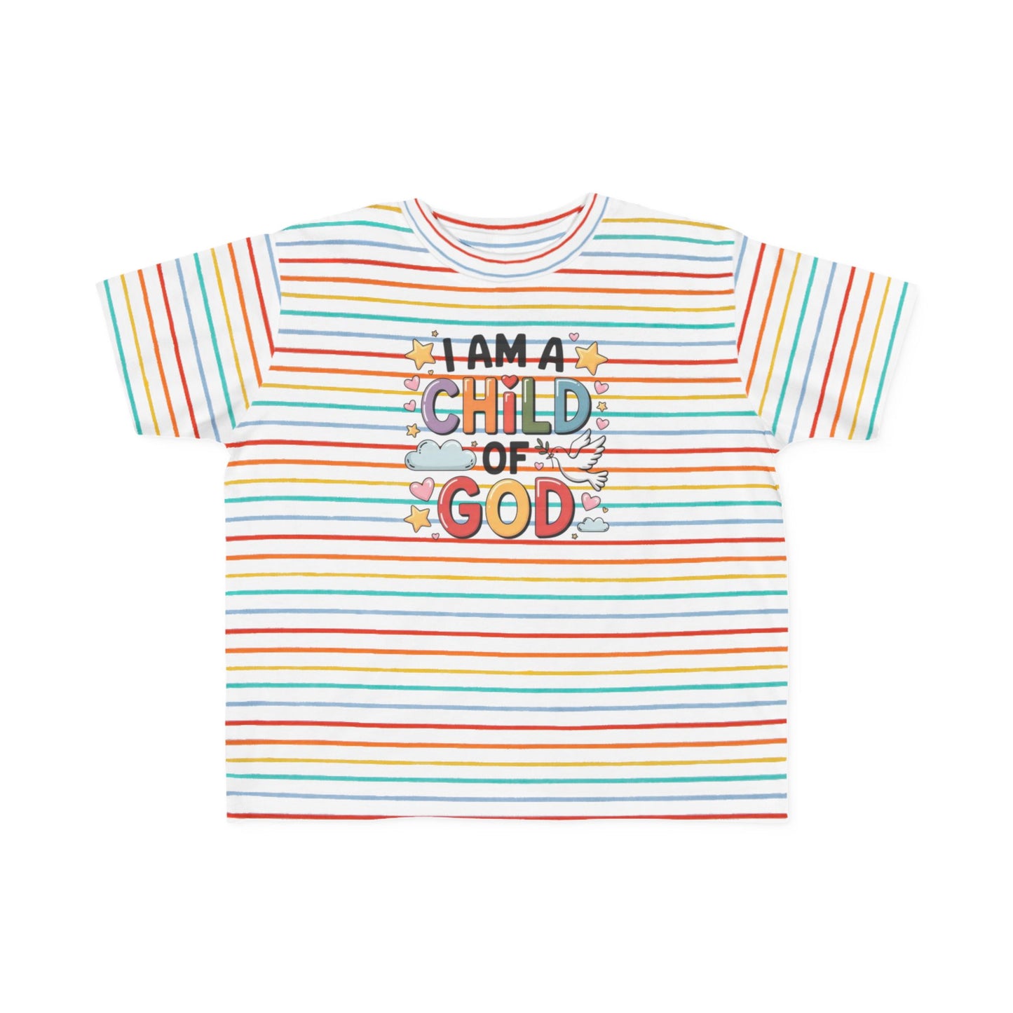 I am a child of God- Toddler's Fine Jersey Tee
