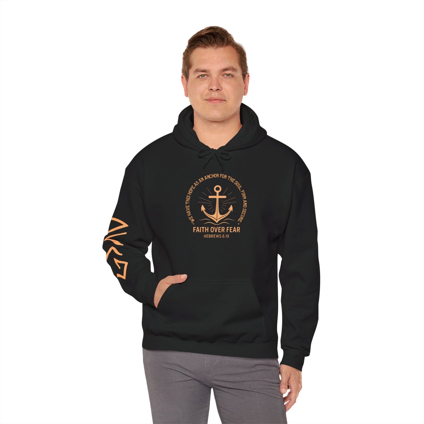 Faith Over Fear- Unisex Heavy Blend™ Hooded Sweatshirt
