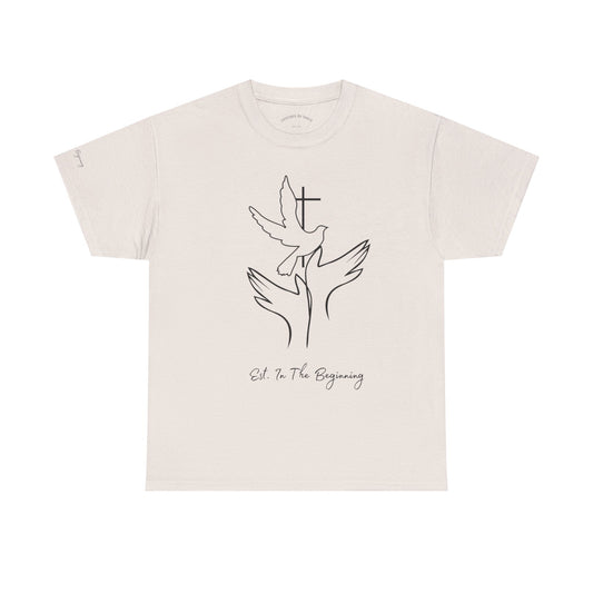 In The Beginning- Unisex Heavy Cotton Tee
