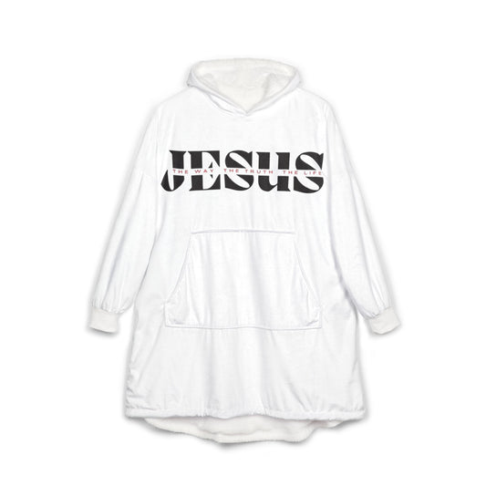 Jesus- Unisex Hooded Blanket
