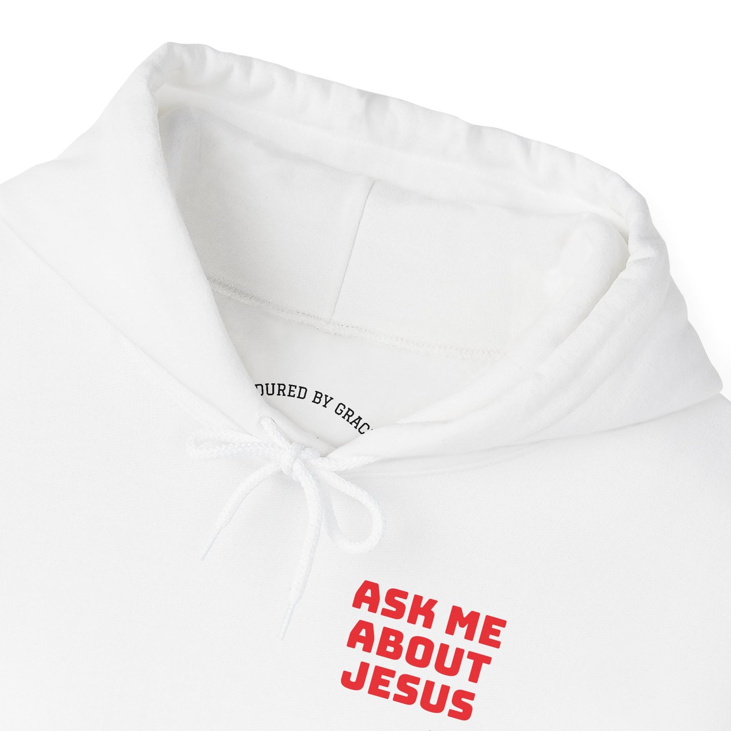 Ask About Jesus- Unisex Heavy Blend™ Hooded Sweatshirt