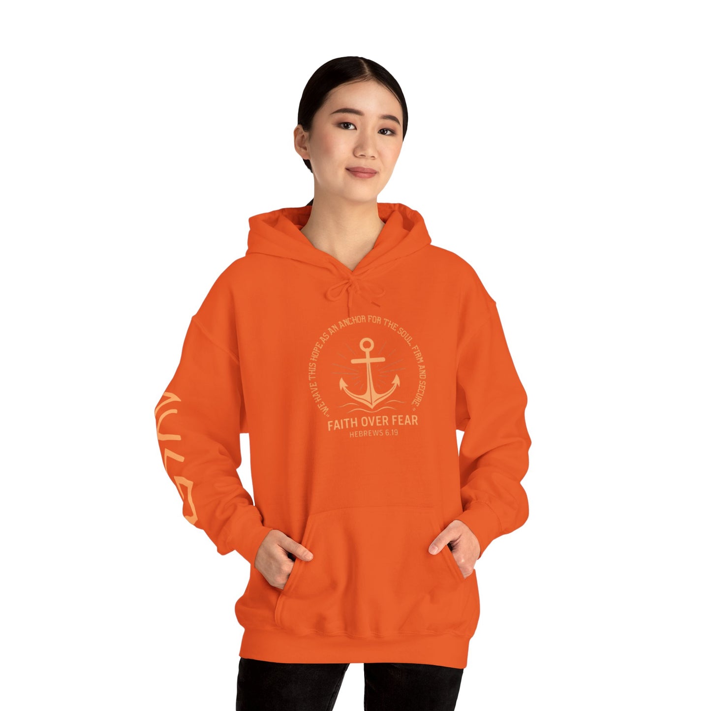 Faith Over Fear- Unisex Heavy Blend™ Hooded Sweatshirt