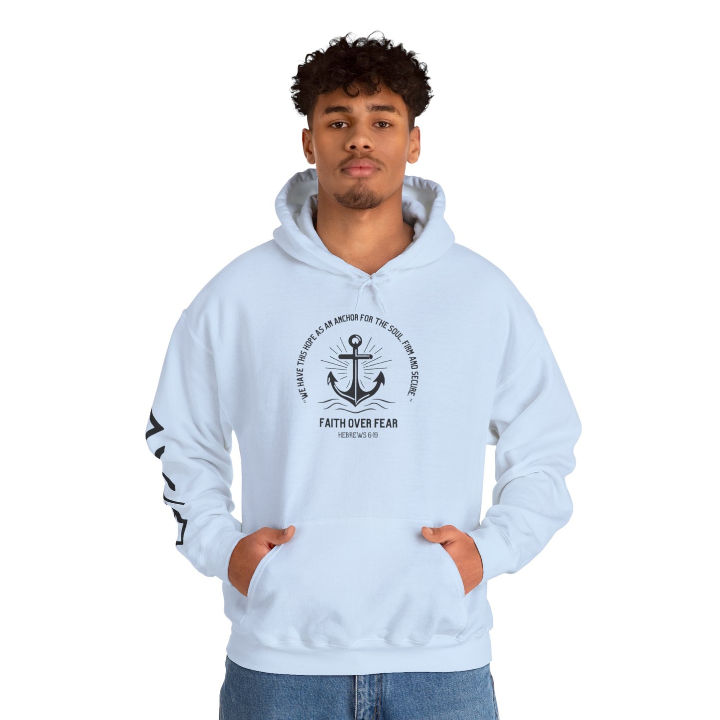 Faith Over Fear- Unisex Heavy Blend™ Hooded Sweatshirt