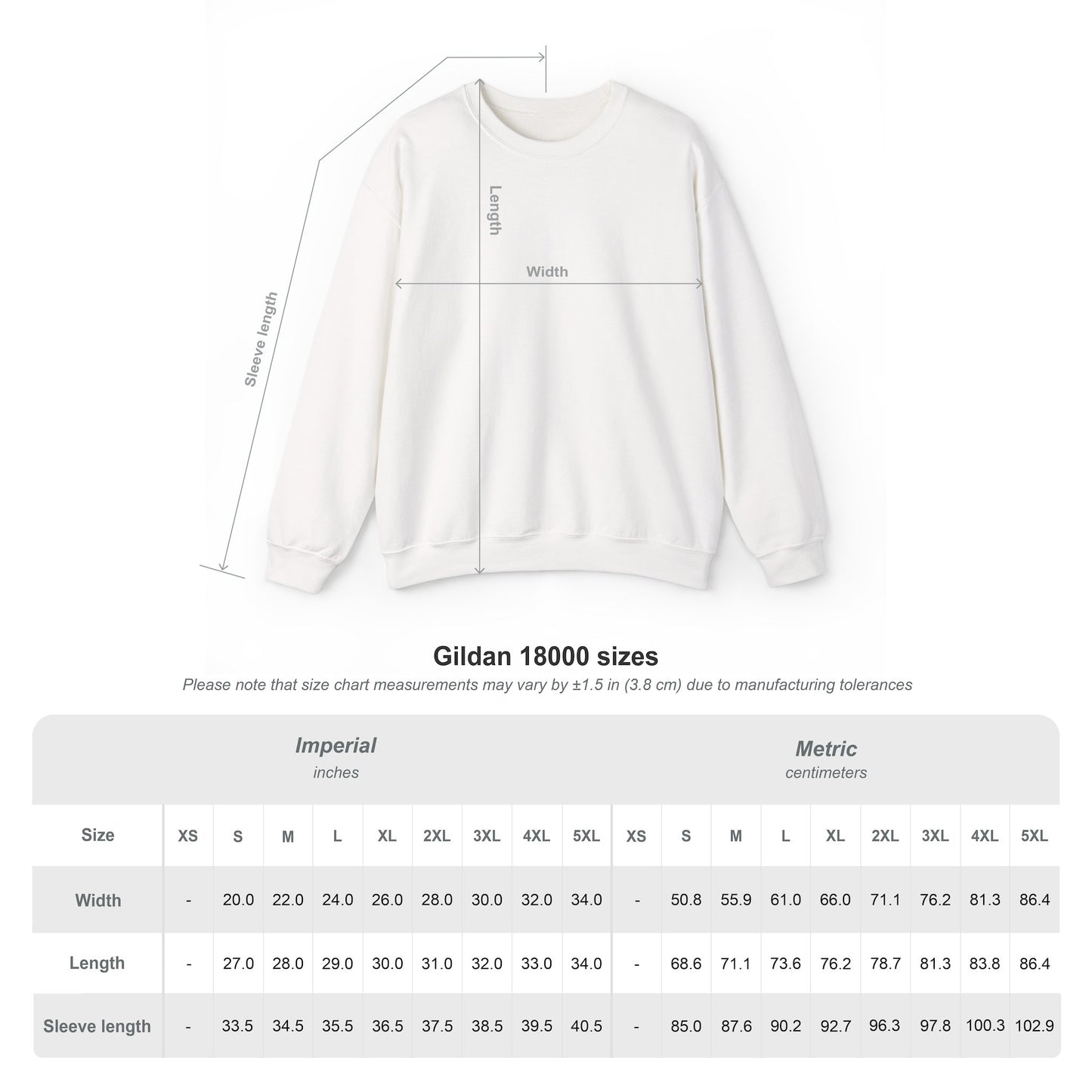 Promesas- Unisex Heavy Blend™ Crewneck Sweatshirt