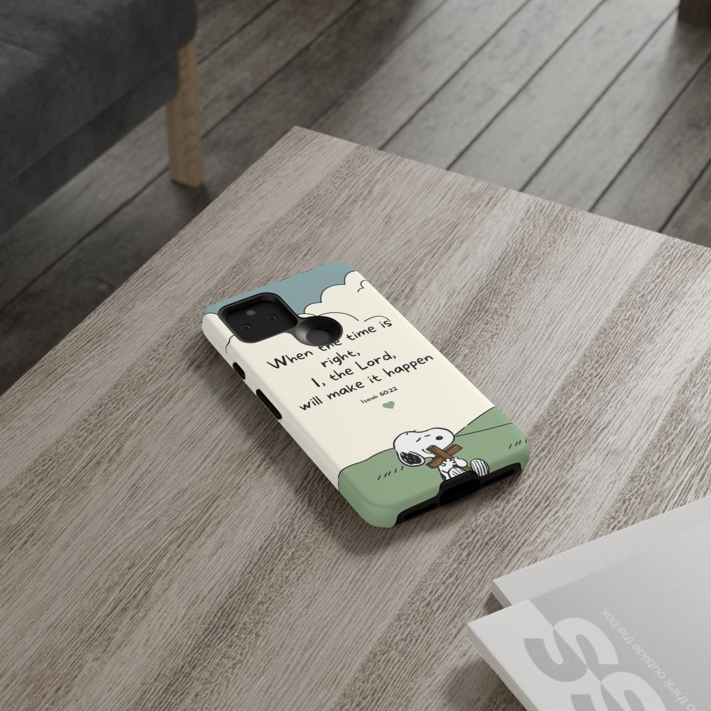 When The Time Is Right- Snoopy Tough Case