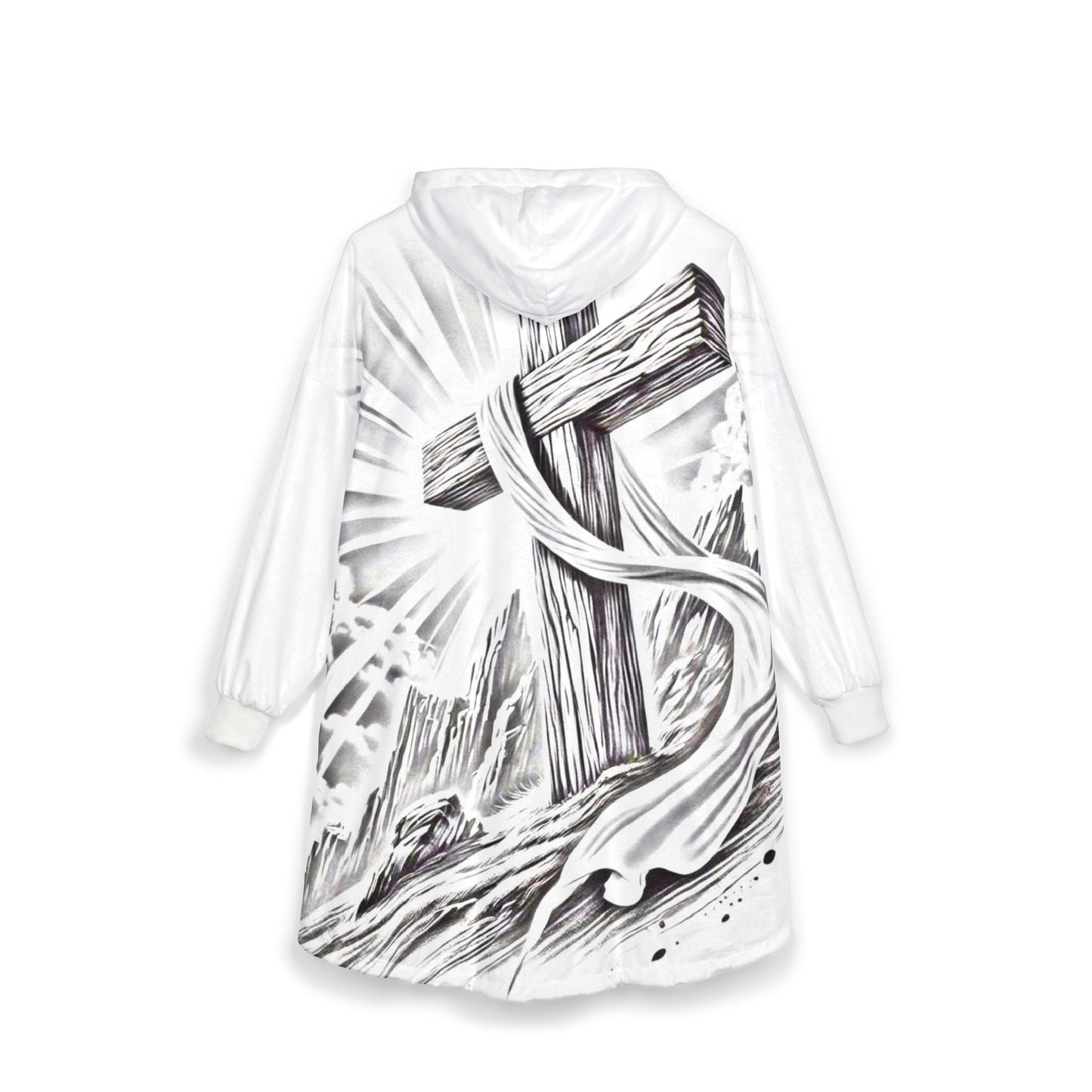 Jesus- Unisex Hooded Blanket