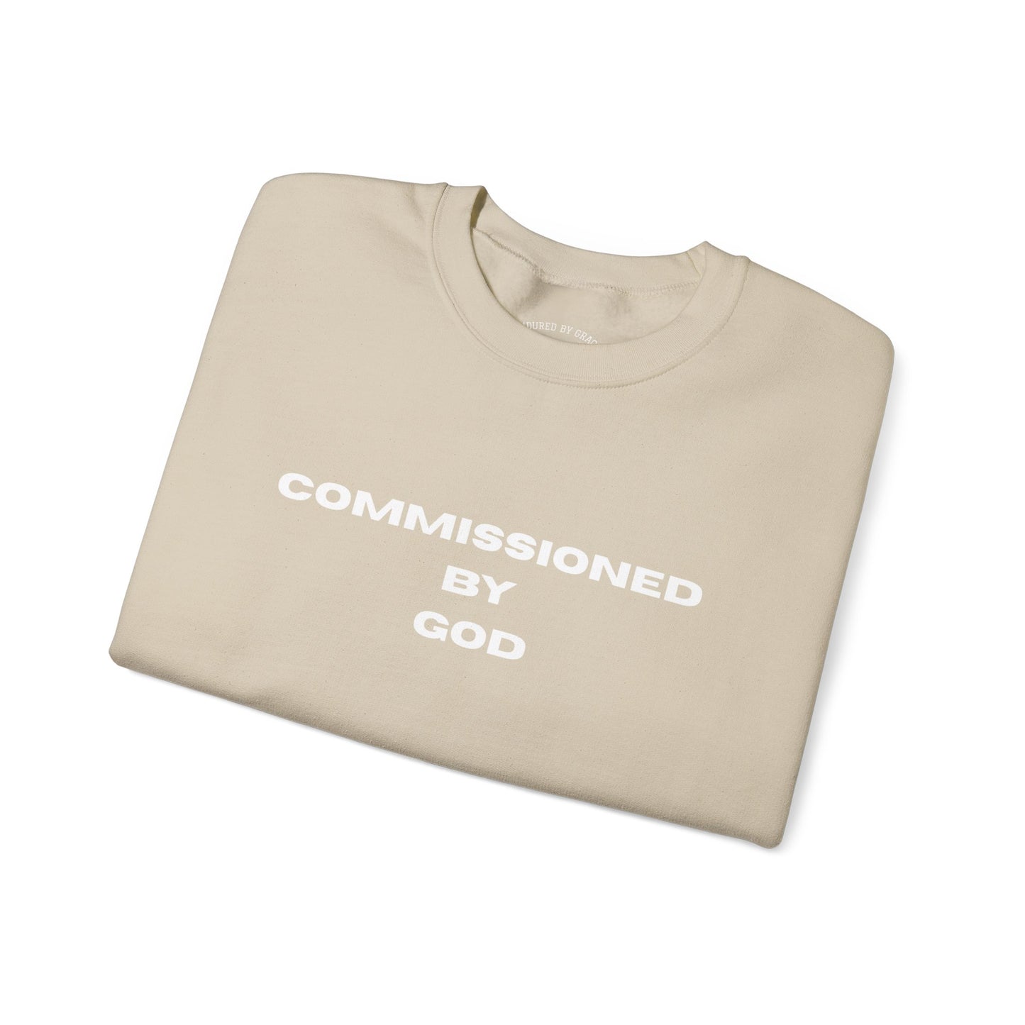 Commissioned By God- Unisex Heavy Blend™ Crewneck Sweatshirt