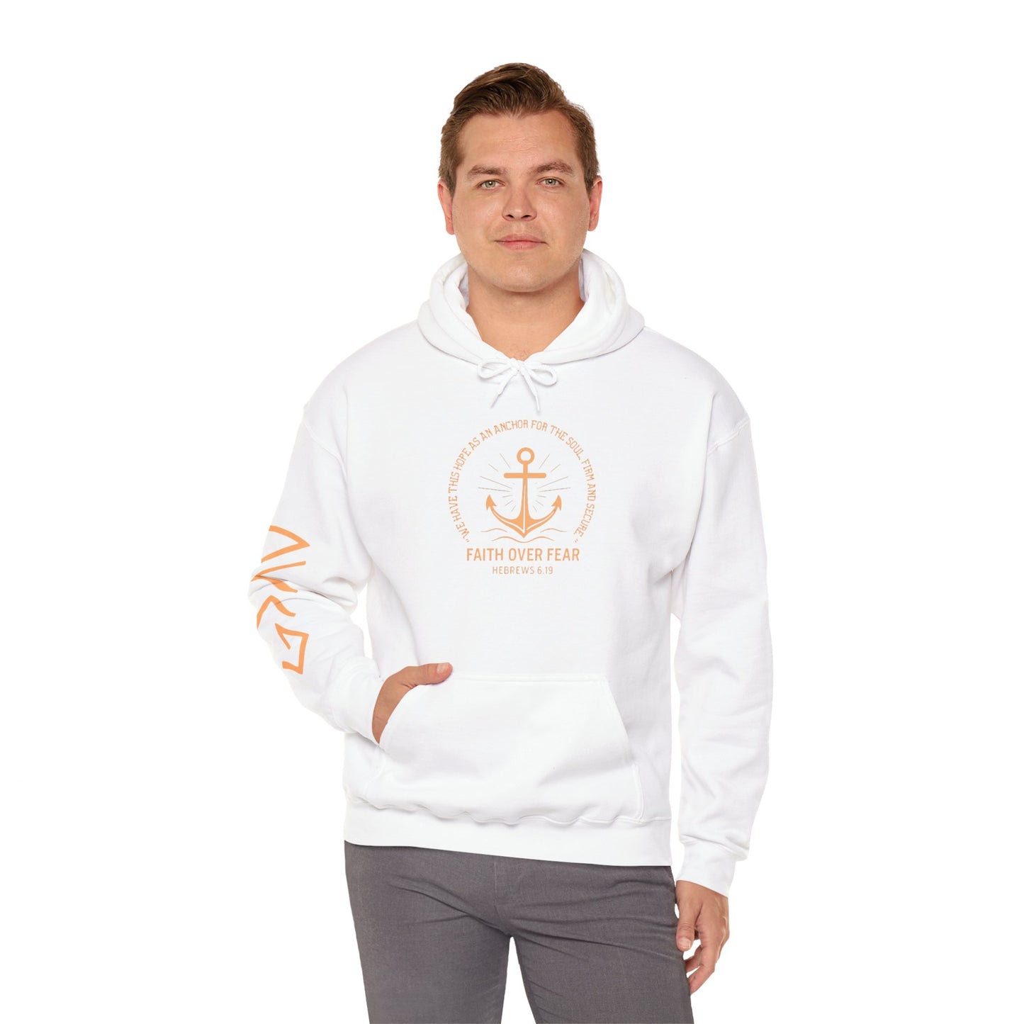 Faith Over Fear- Unisex Heavy Blend™ Hooded Sweatshirt