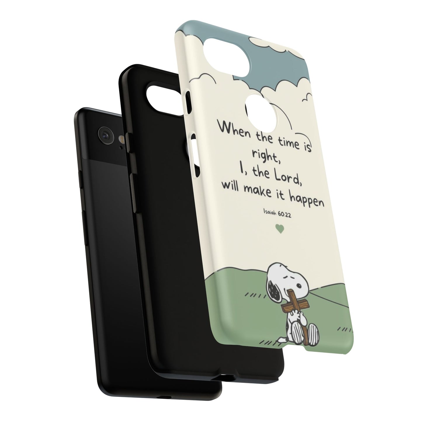 When The Time Is Right- Snoopy Tough Case