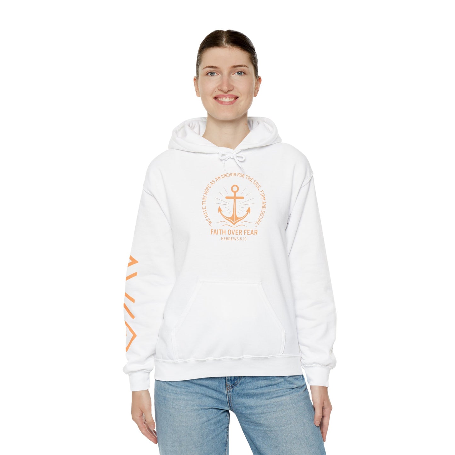Faith Over Fear- Unisex Heavy Blend™ Hooded Sweatshirt