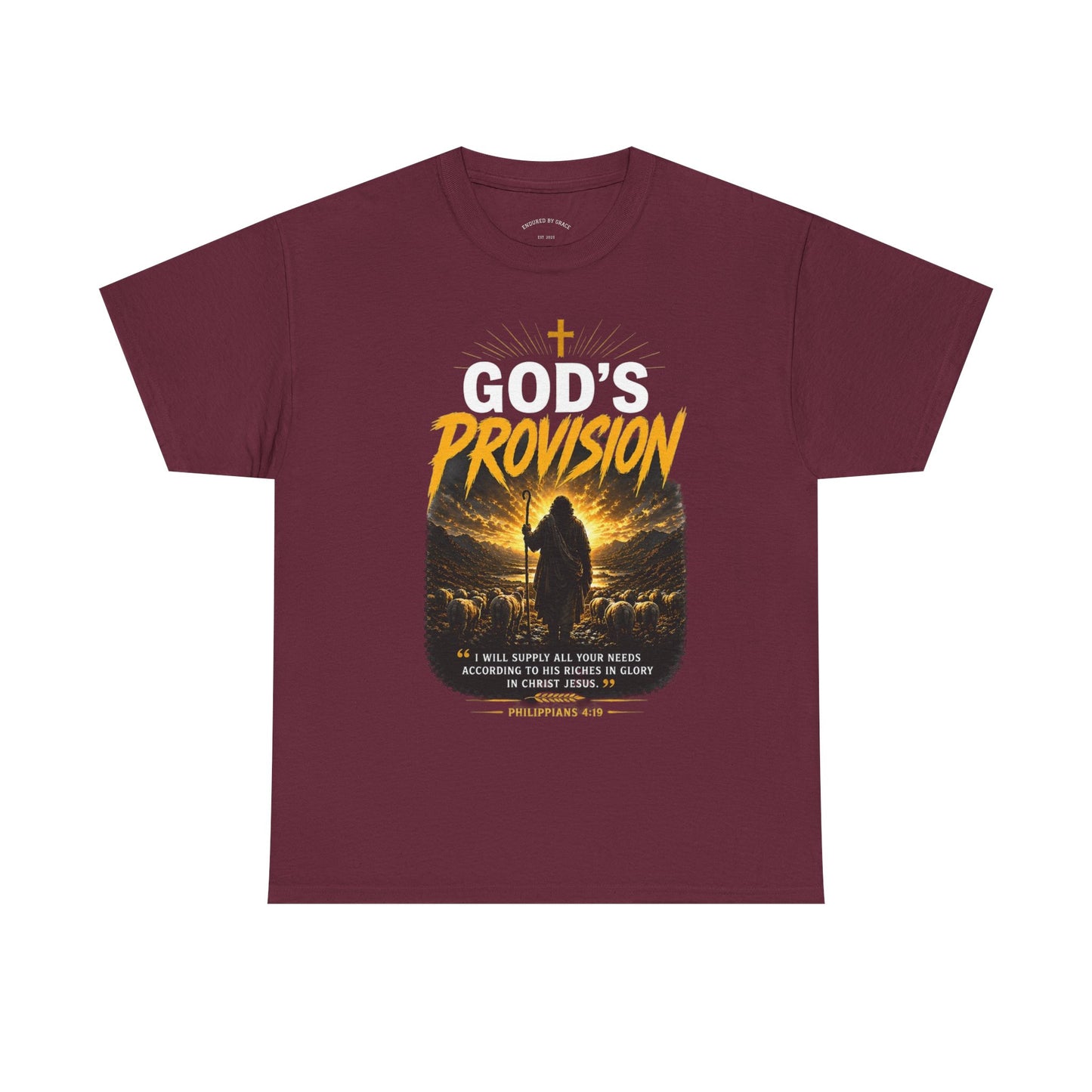 Gods Provision- Unisex Heavy Cotton Tee