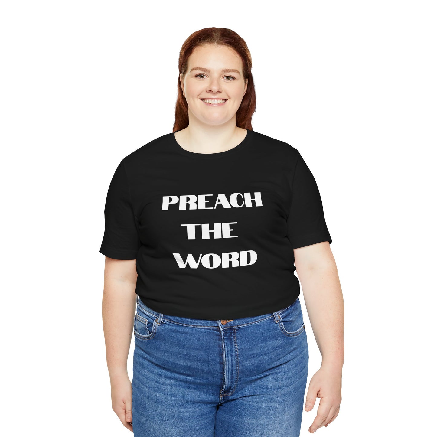 Preach The Hoodie- Unisex Jersey Short Sleeve Tee