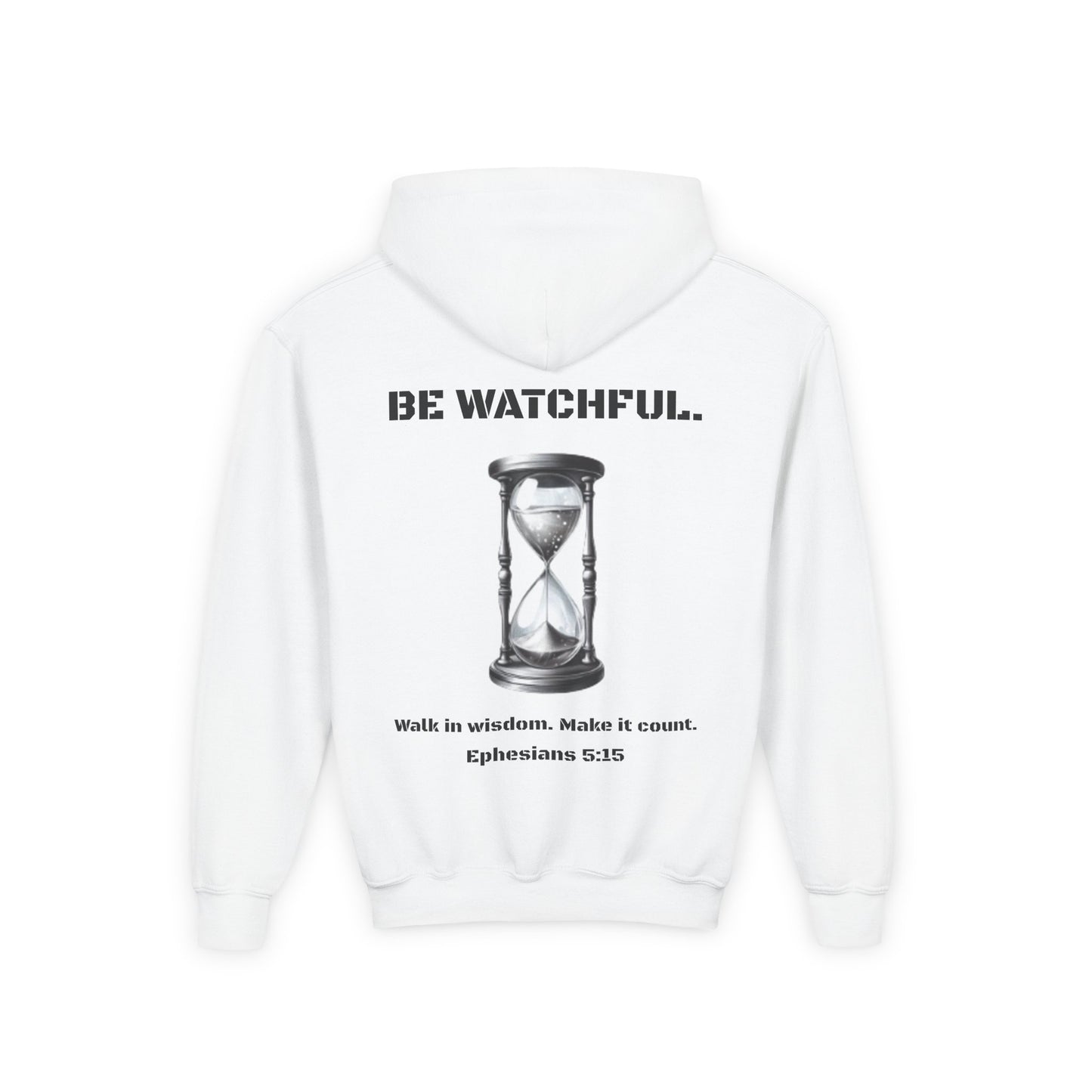 Redeeming The Time- Youth Heavy Blend Hooded Sweatshirt