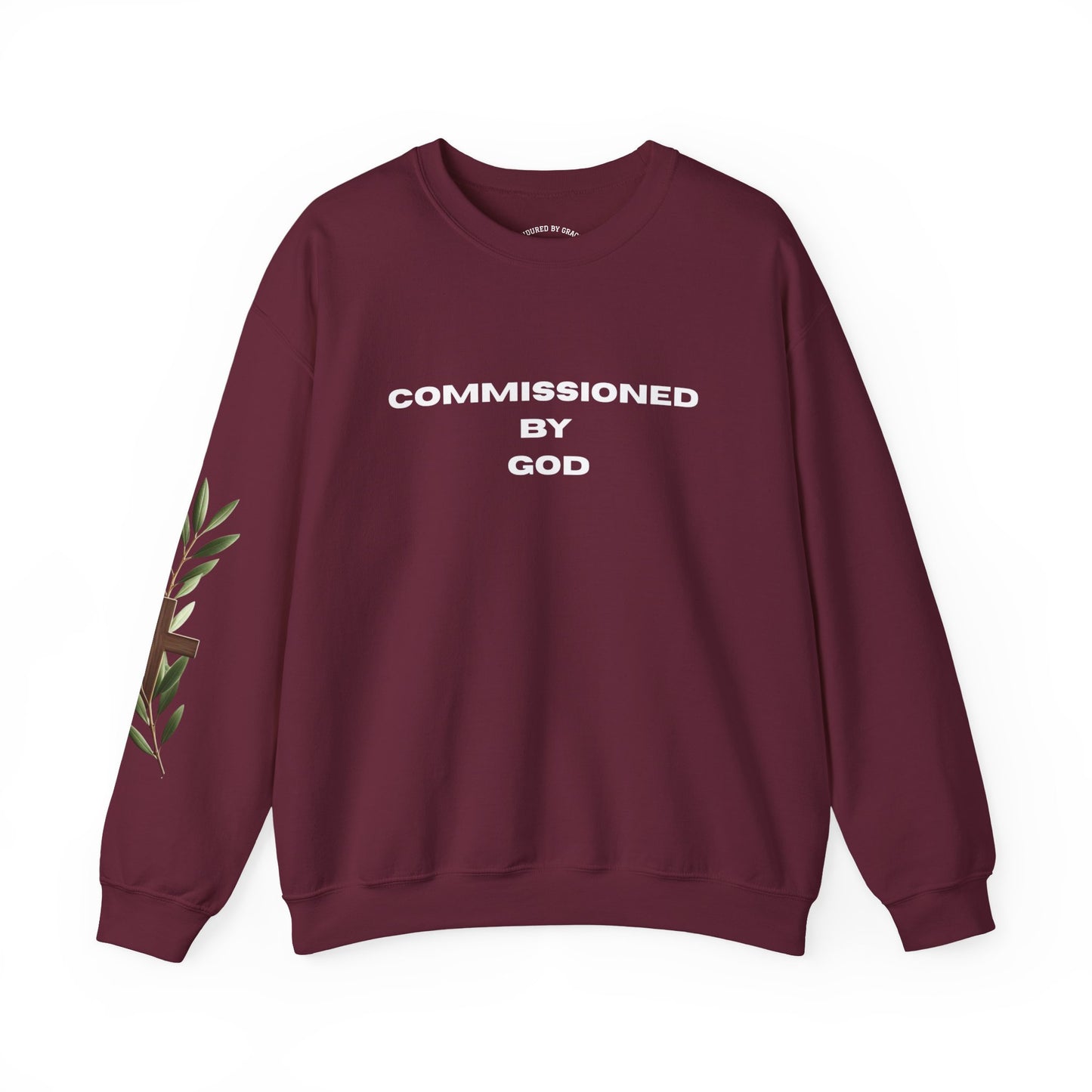 Commissioned By God- Unisex Heavy Blend™ Crewneck Sweatshirt