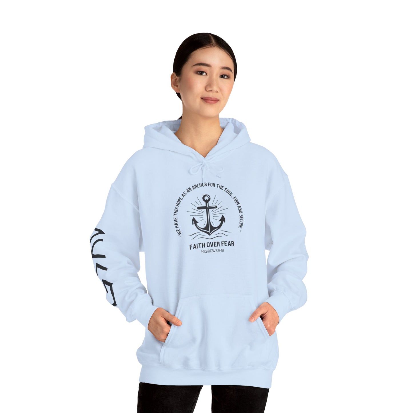 Faith Over Fear- Unisex Heavy Blend™ Hooded Sweatshirt
