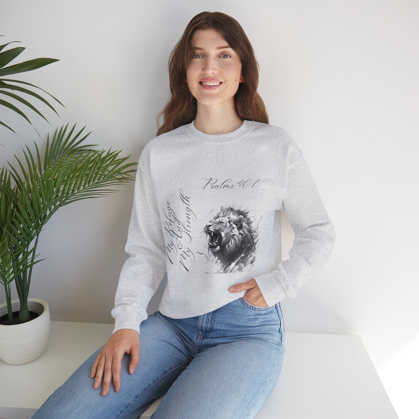 Protector- Unisex Heavy Blend™ Crewneck Sweatshirt