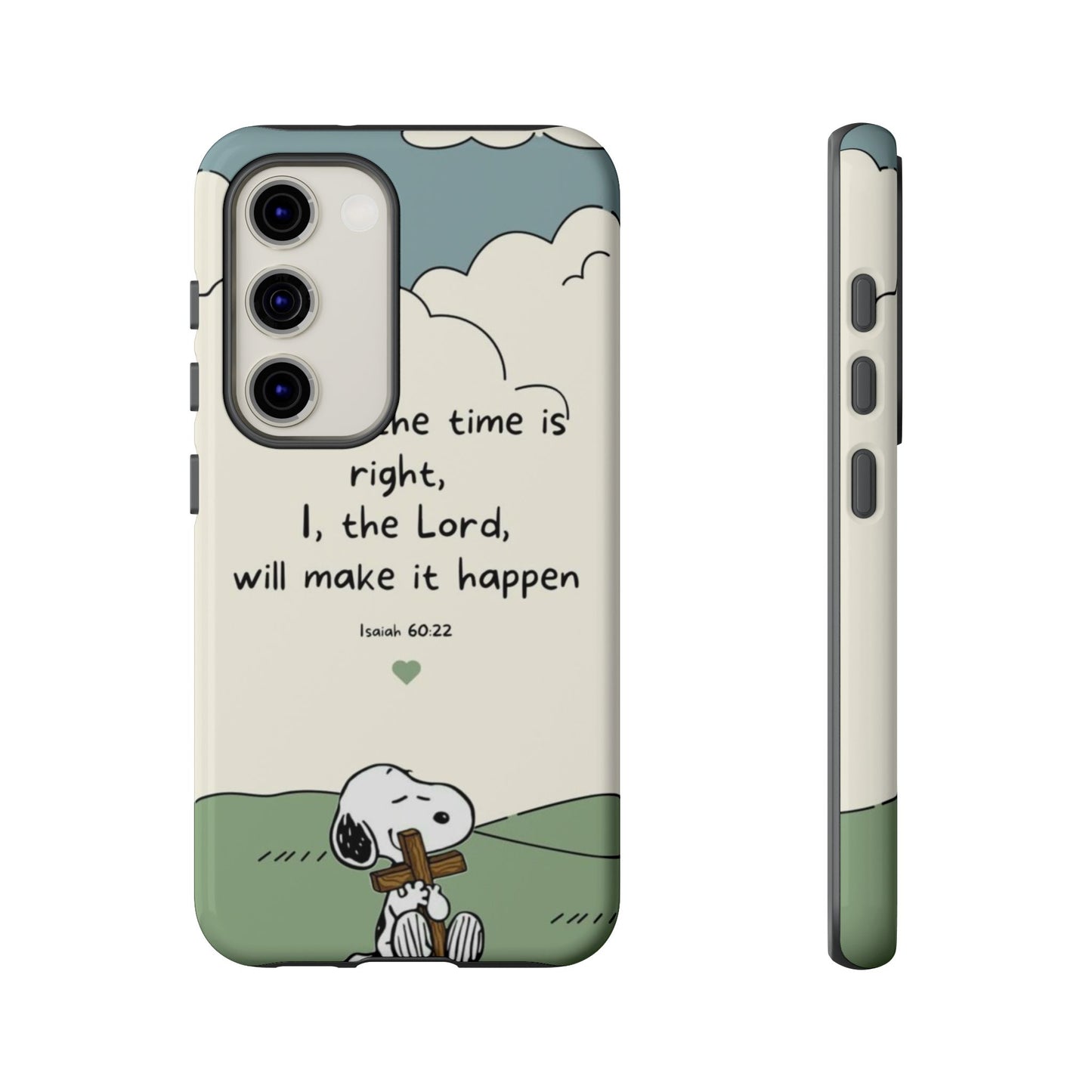 When The Time Is Right- Snoopy Tough Case
