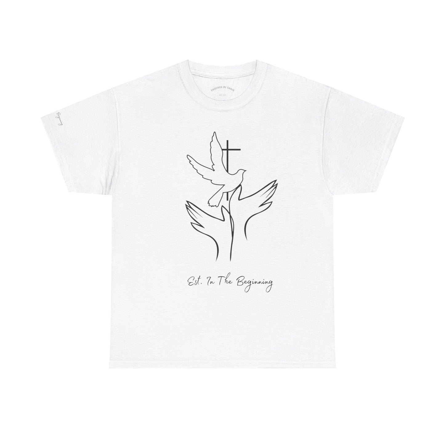 In The Beginning- Unisex Heavy Cotton Tee