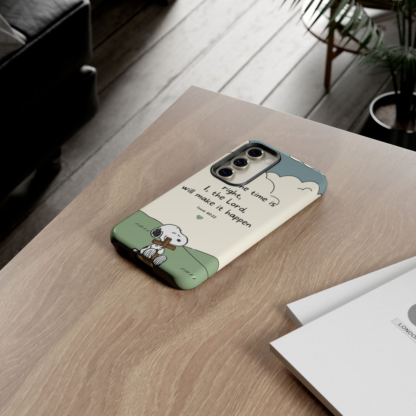 When The Time Is Right- Snoopy Tough Case