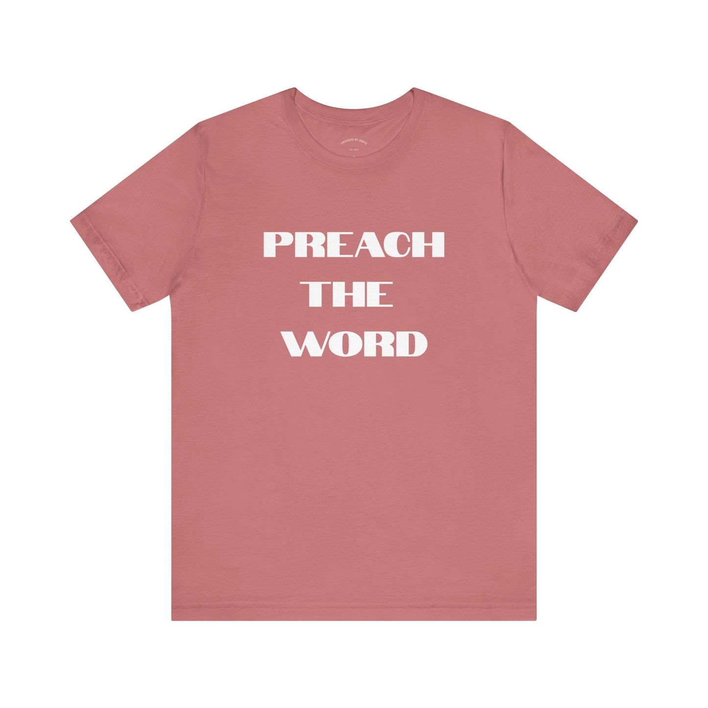 Preach The Hoodie- Unisex Jersey Short Sleeve Tee
