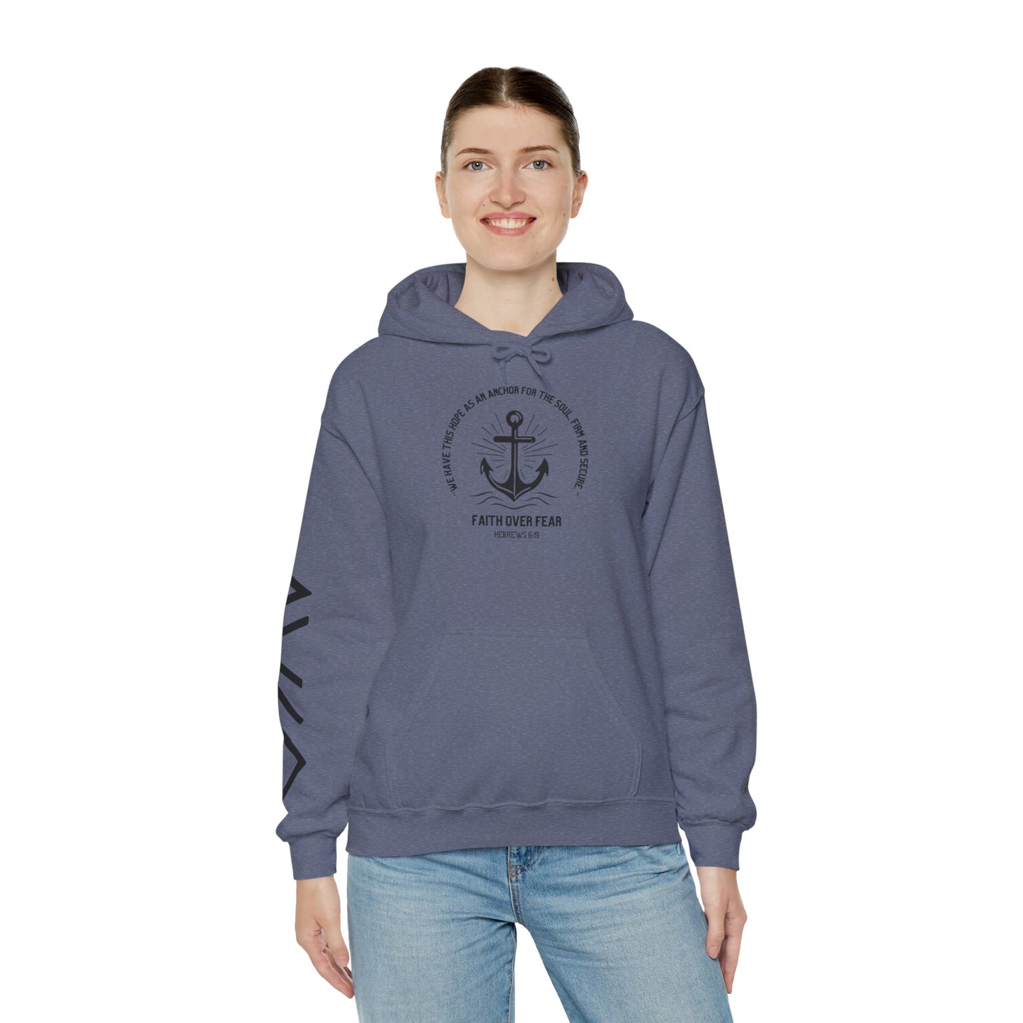 Faith Over Fear- Unisex Heavy Blend™ Hooded Sweatshirt
