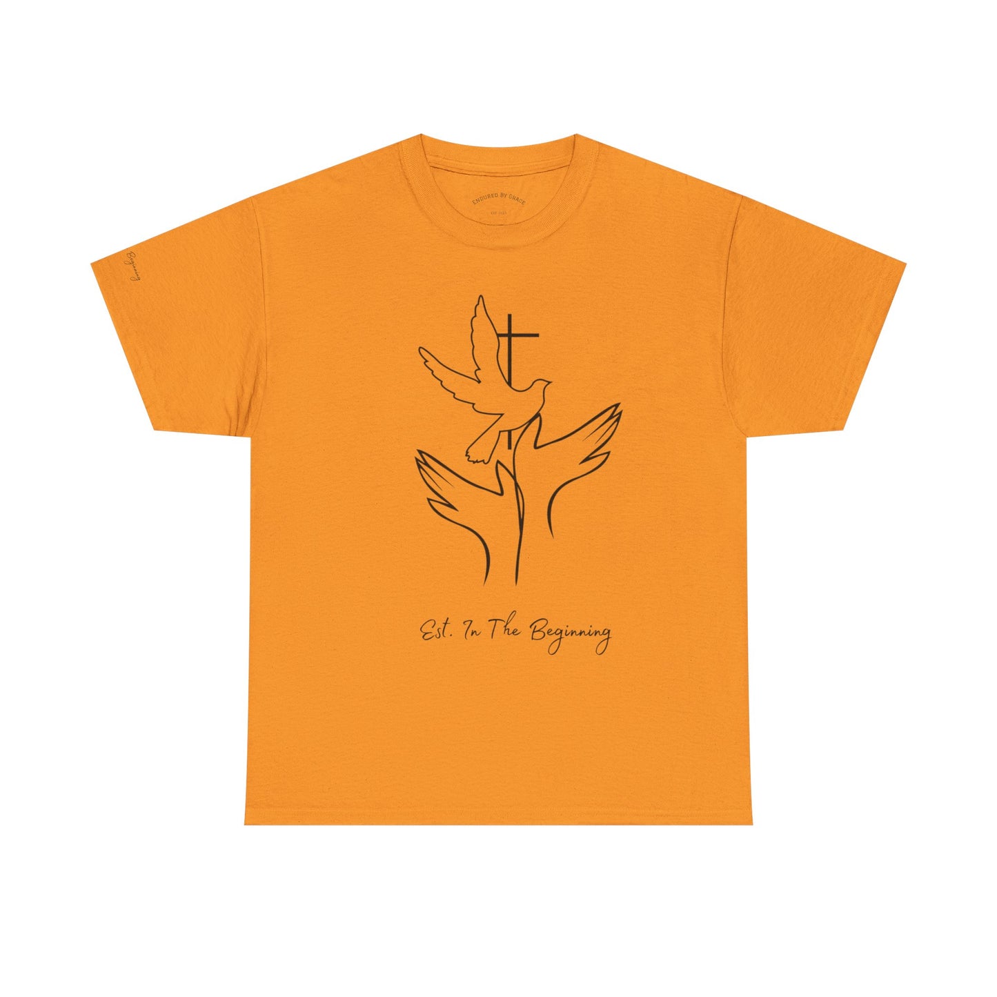 In The Beginning- Unisex Heavy Cotton Tee