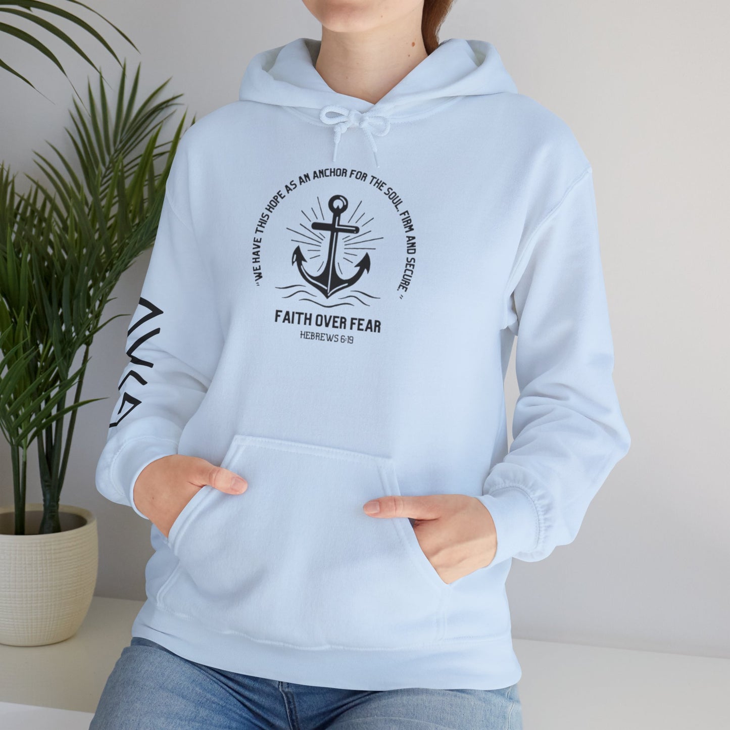 Faith Over Fear- Unisex Heavy Blend™ Hooded Sweatshirt