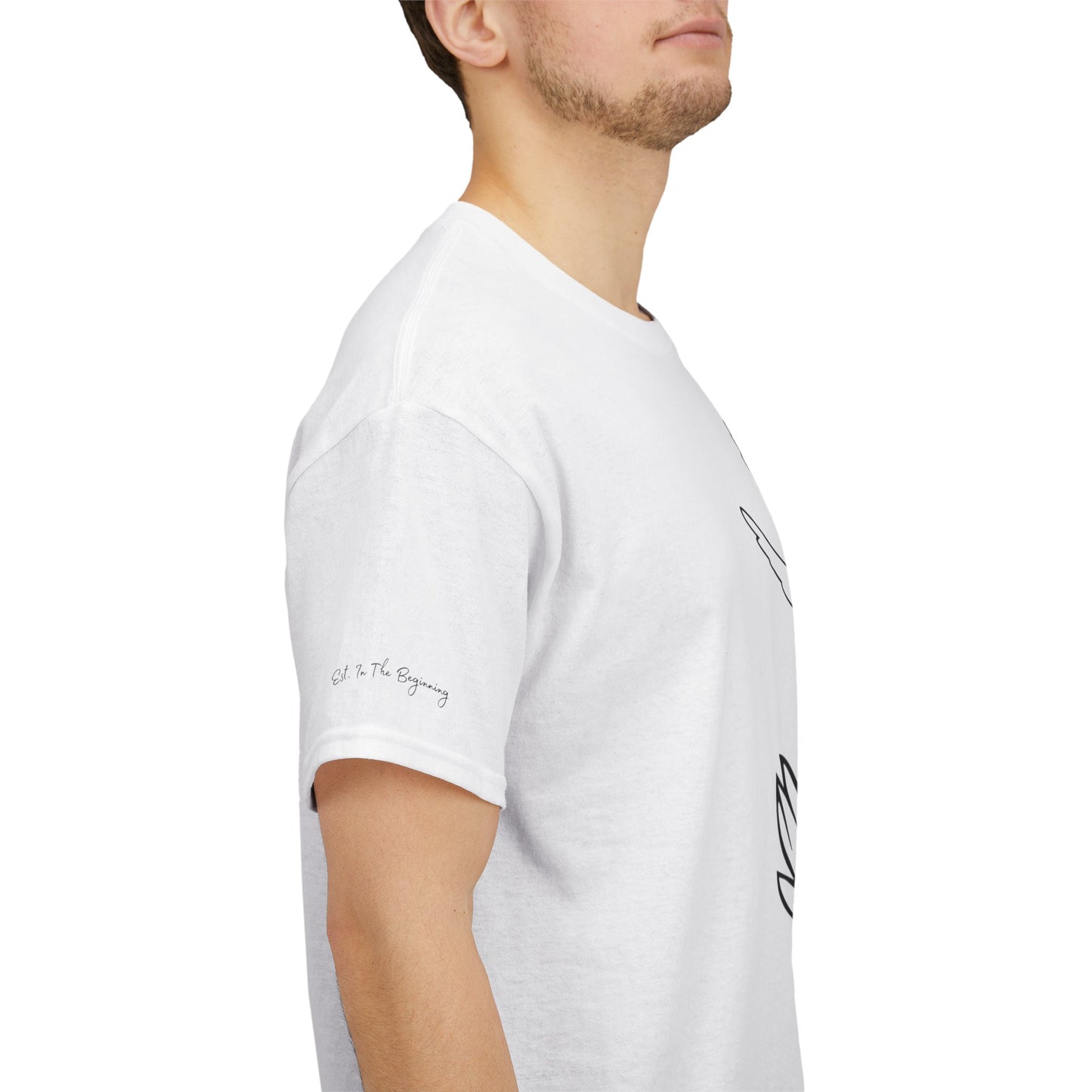 In The Beginning- Unisex Heavy Cotton Tee