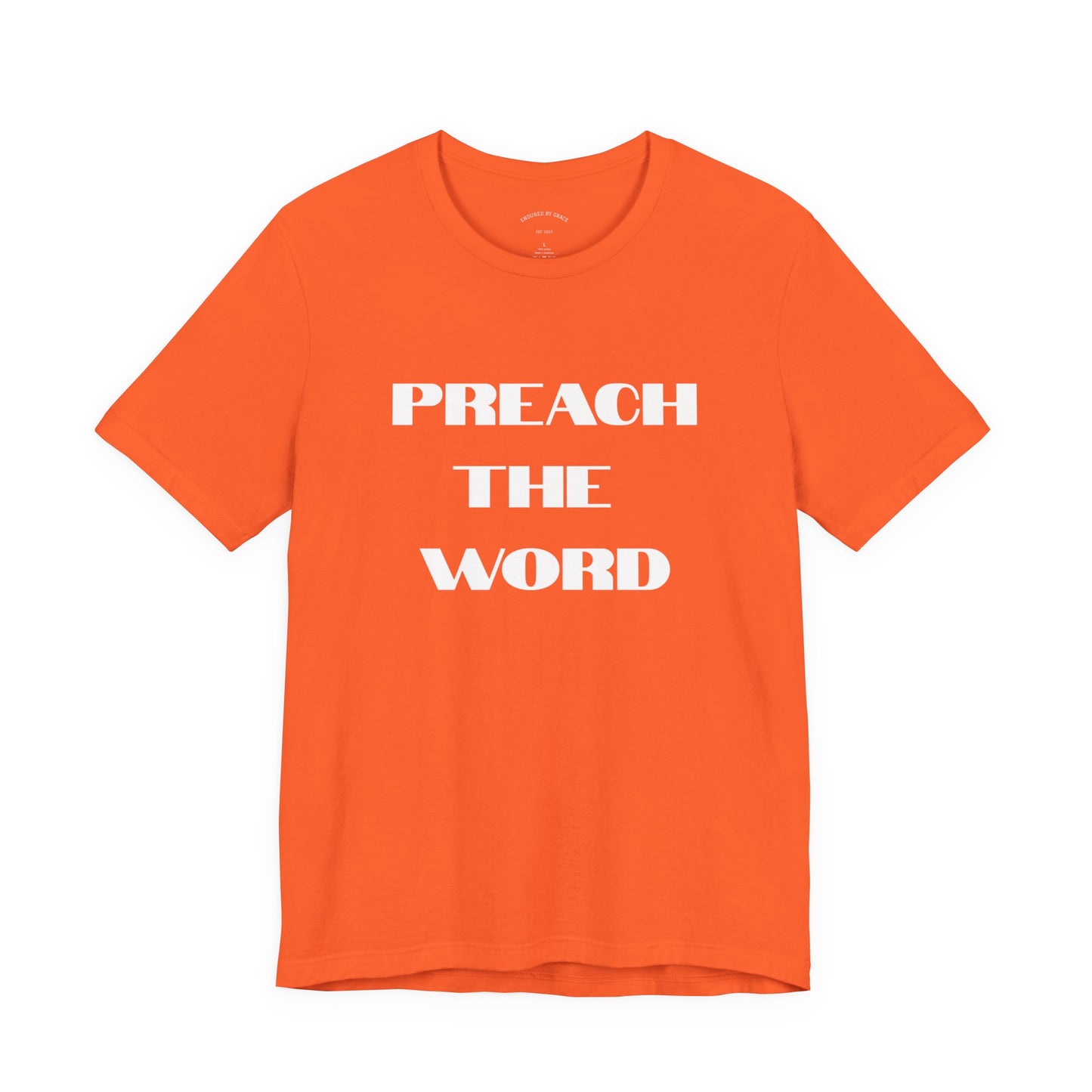 Preach The Hoodie- Unisex Jersey Short Sleeve Tee