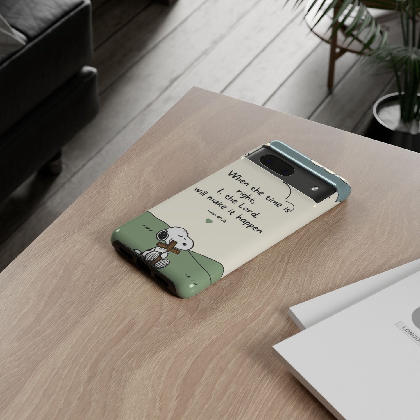 When The Time Is Right- Snoopy Tough Case