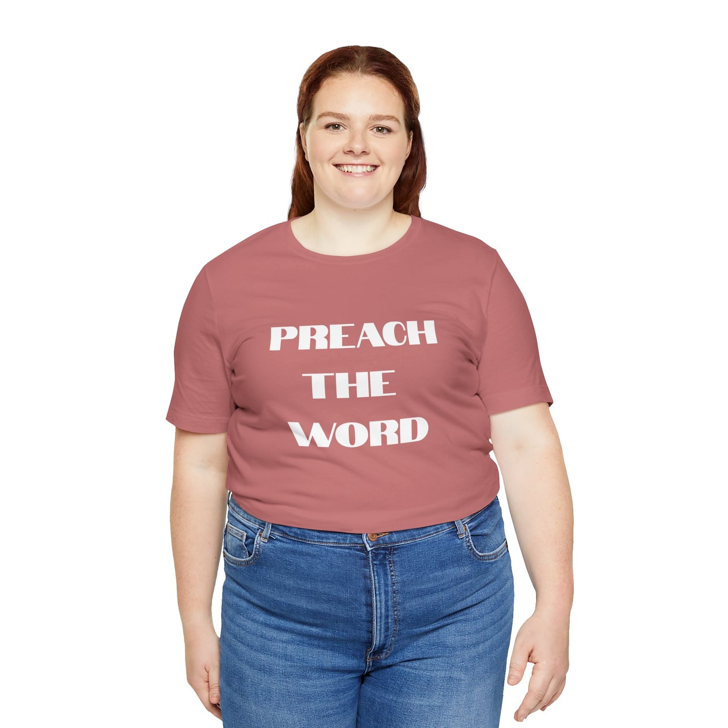 Preach The Hoodie- Unisex Jersey Short Sleeve Tee