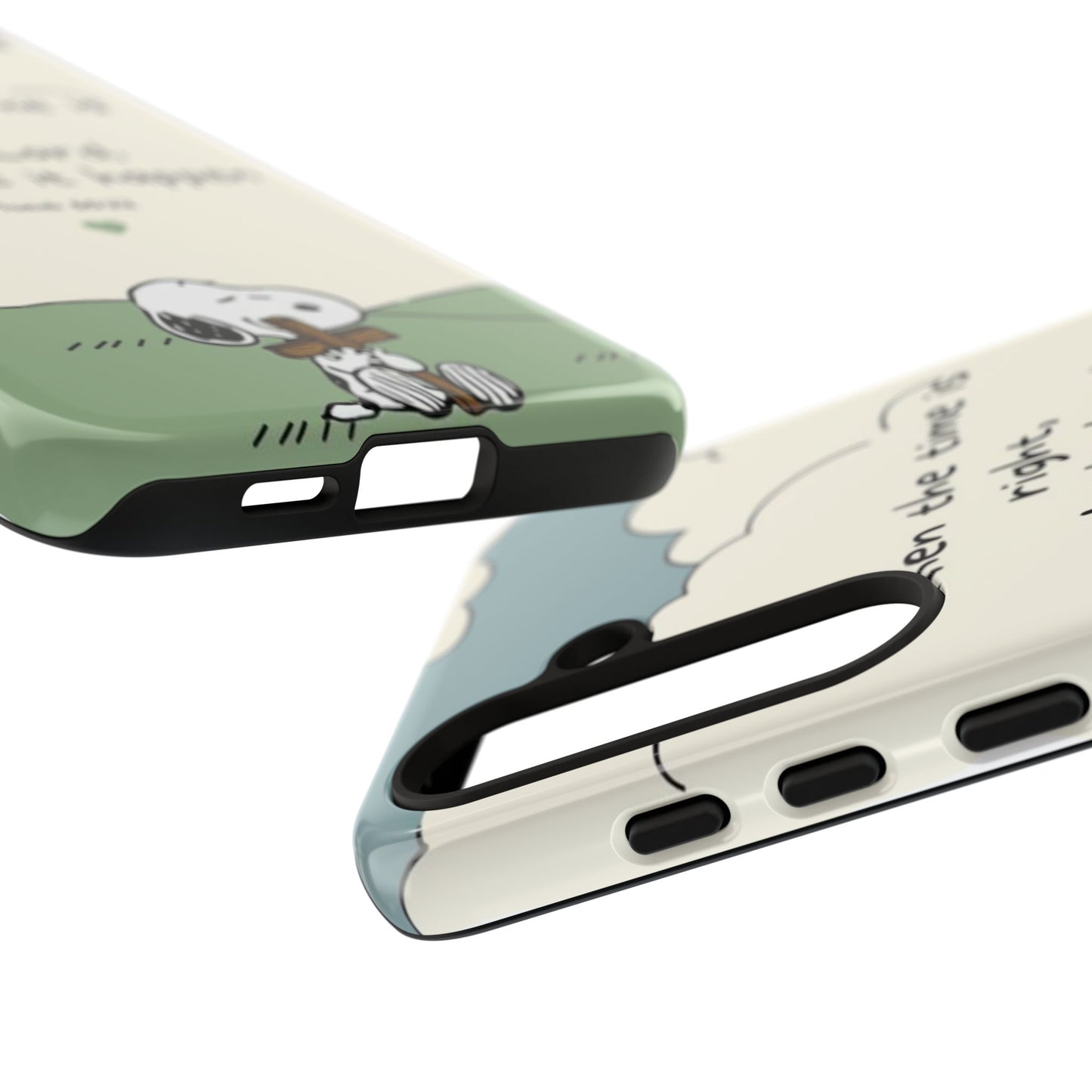 When The Time Is Right- Snoopy Tough Case