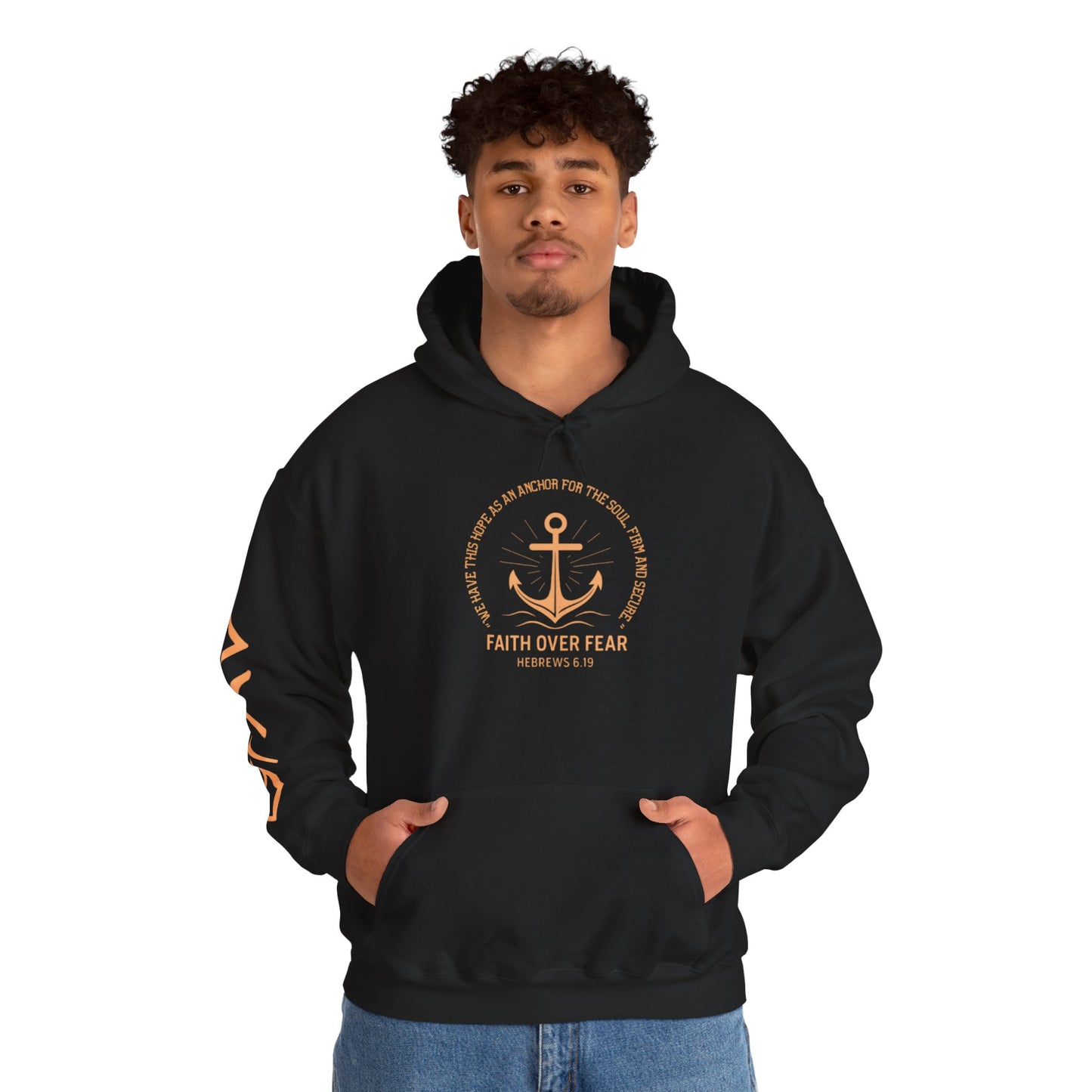 Faith Over Fear- Unisex Heavy Blend™ Hooded Sweatshirt