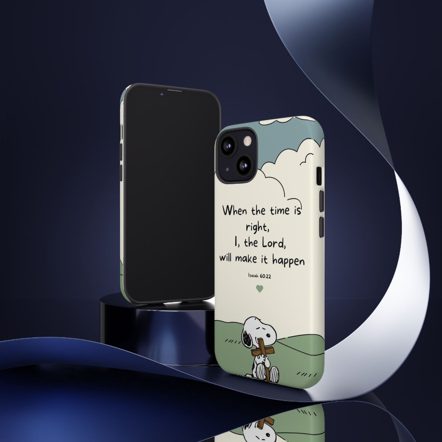 When The Time Is Right- Snoopy Tough Case