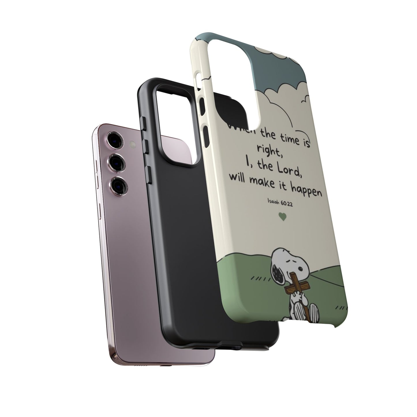 When The Time Is Right- Snoopy Tough Case